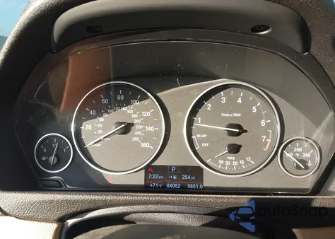 2015 BMW 320I from USA, damaged, VIN WBA3B1C57FP831772